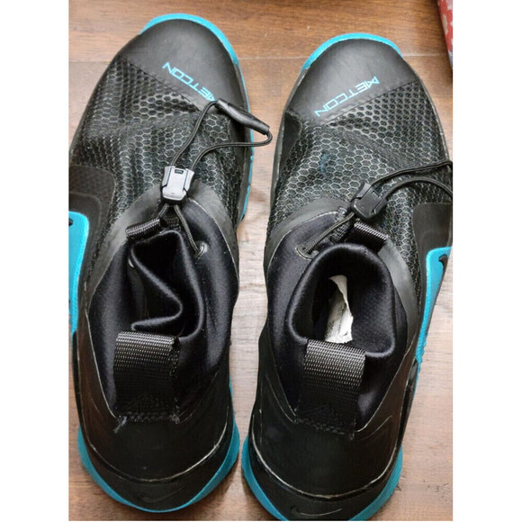 Nike Metcon X SF Black Sport  Light Current Blue Sneakers BQ3123-040 like new - Picture 4 of 10